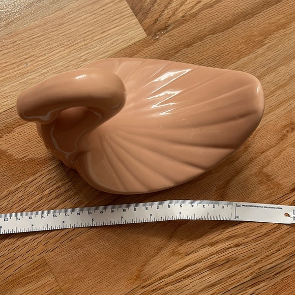 Vintage pink swan ceramic - Picture 3 of 5